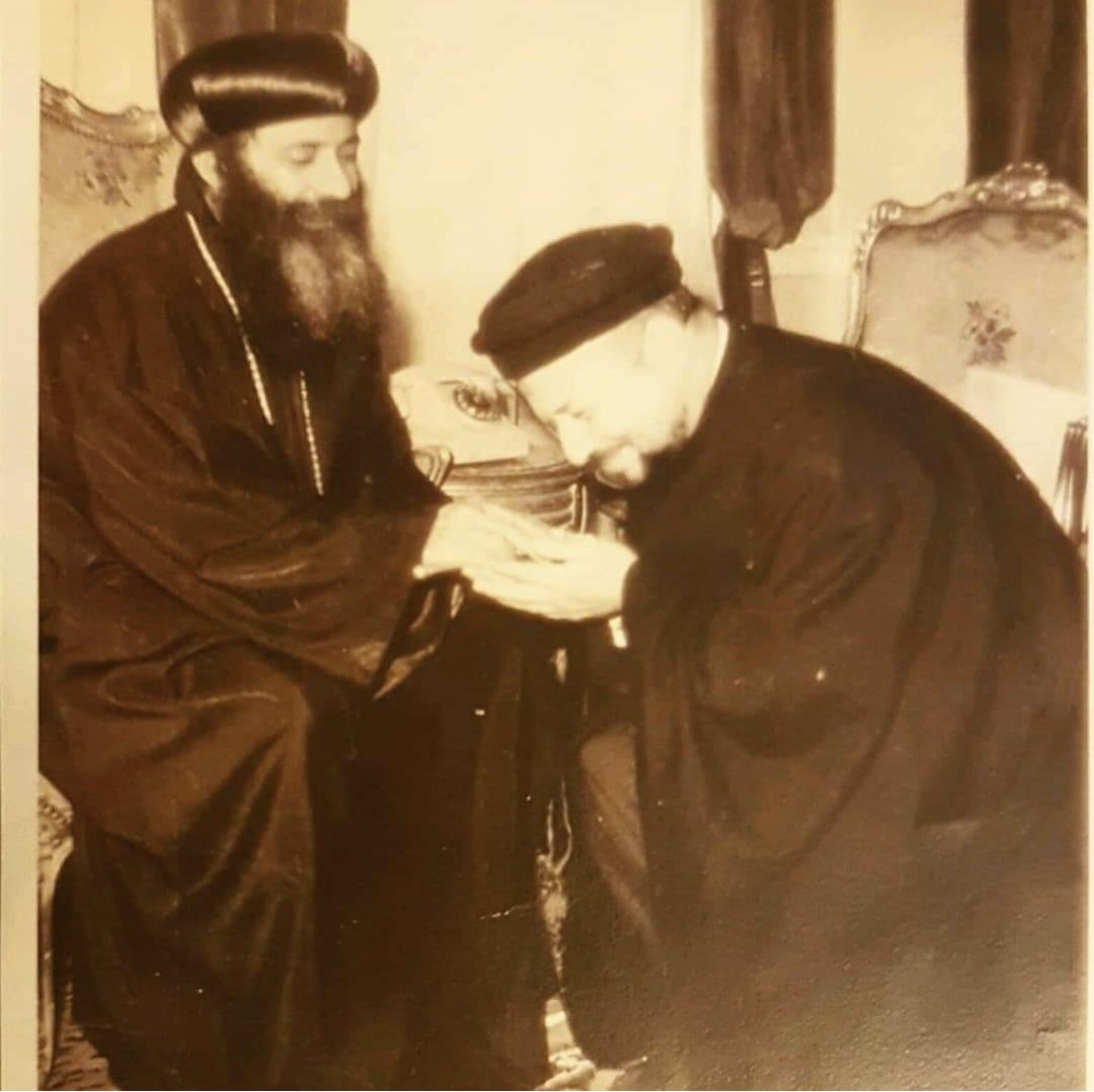 stmarkscoc's tweet photo. 56 years of service. Fr. Marcos Marcos the #CopticPioneer and trailblazer began his service in 1964 serving Canadians and Americans. Today North America is home to 500k+ Copts. A true leader, servant and Father.  Memory eternal. https://t.co/vY9vEKjpYF