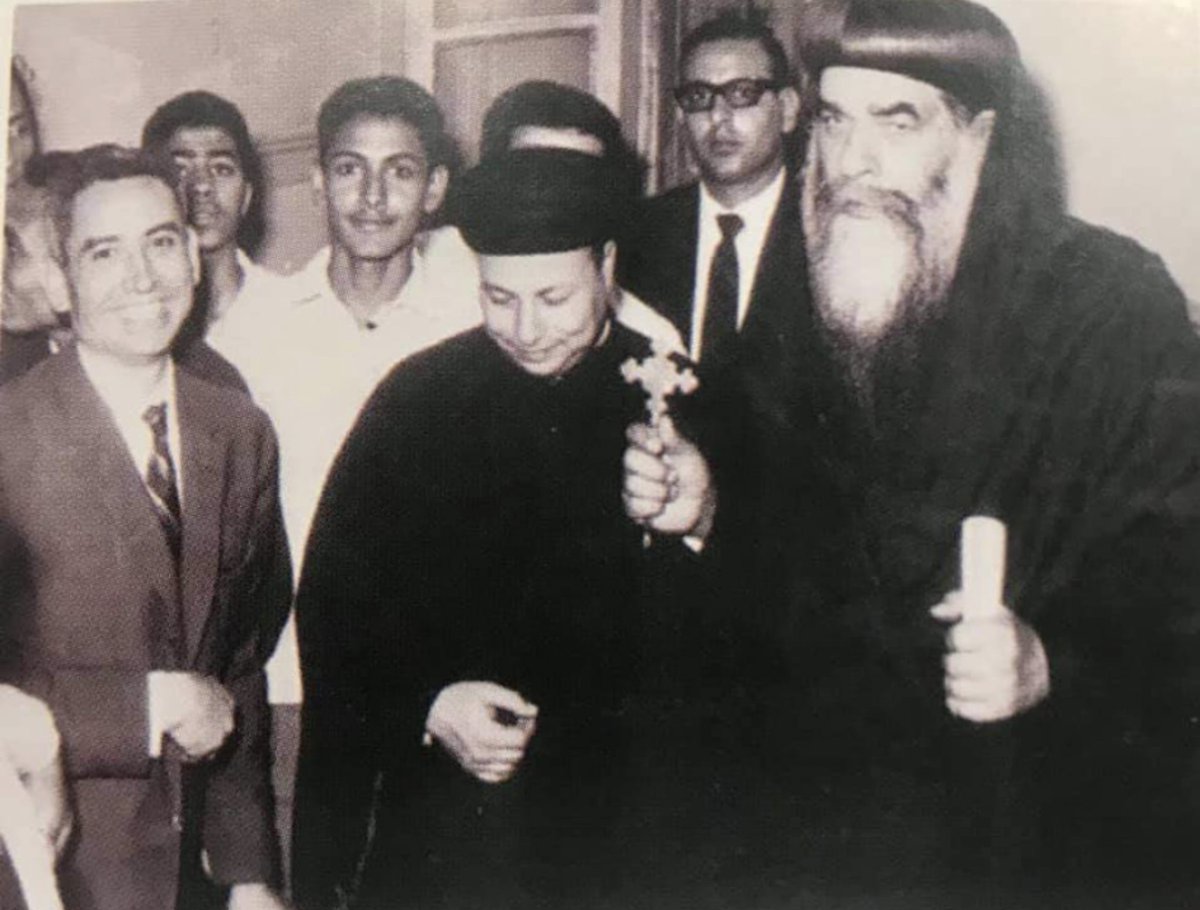 stmarkscoc's tweet photo. 56 years of service. Fr. Marcos Marcos the #CopticPioneer and trailblazer began his service in 1964 serving Canadians and Americans. Today North America is home to 500k+ Copts. A true leader, servant and Father.  Memory eternal. https://t.co/vY9vEKjpYF
