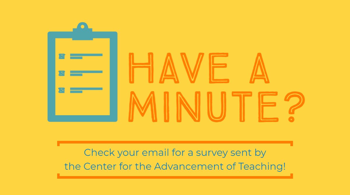 ProvostMicheleG's tweet photo. Faculty, check your email for information about the @wfucat survey. The survey is open for all faculty and will stay open until December 15. https://t.co/2AqStKaVN1