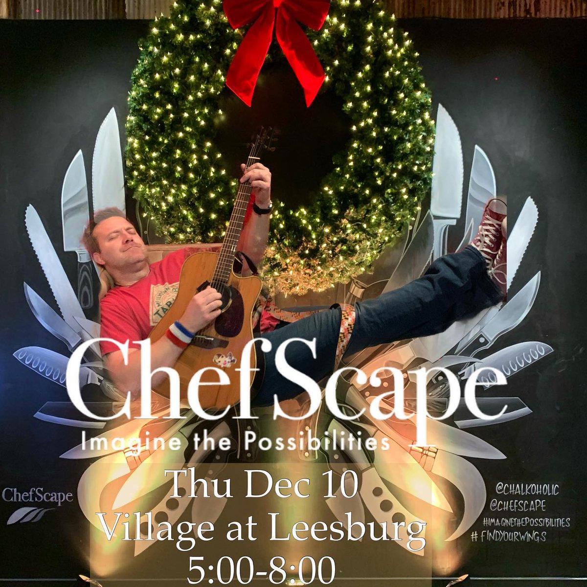 TONIGHT at <a href="/chefscape/">ChefscapeKitchen</a>  in #Leesburg  -- The ONE and ONLY <a href="/TedGarberMusic/">Ted Garber</a> 

#gotgarber  #loudouncounty
#musicmenofloudoun