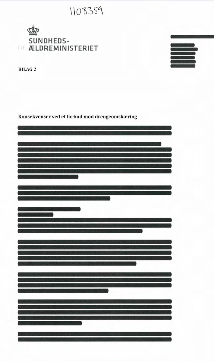 For næsten tre måneder anmodede jeg om en aktindsigt, og i dag kom den så endelig 👇

Så blev jeg det klogere. 

#dkpol #dkmedier