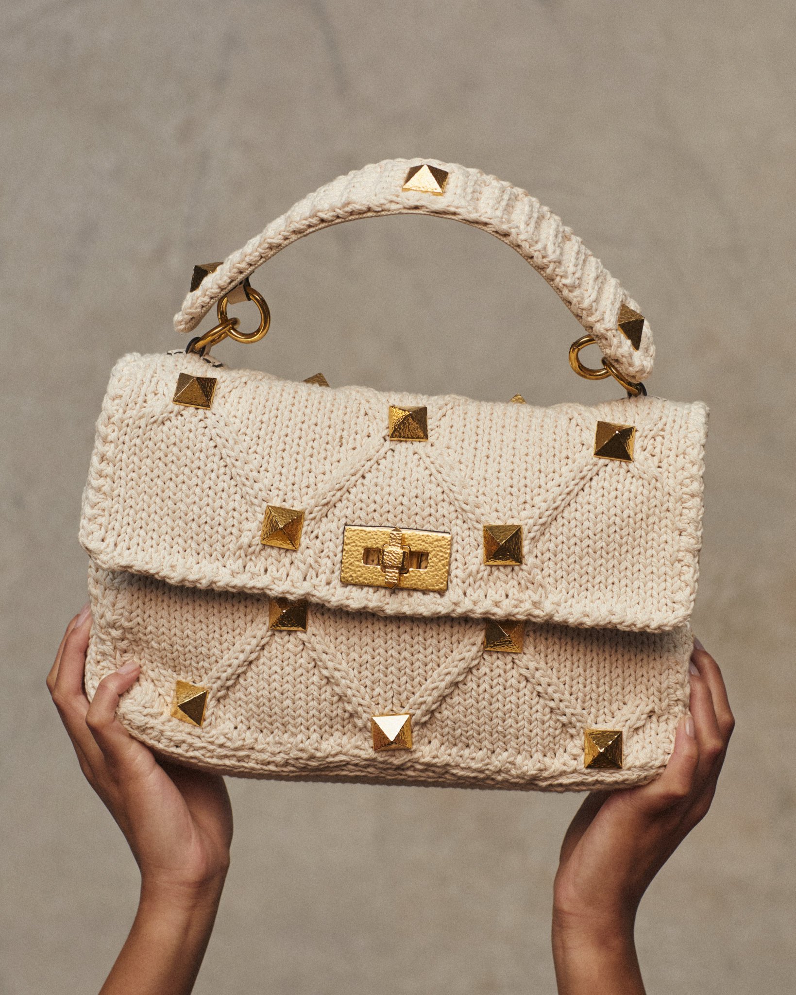 Valentino best sale knit bag