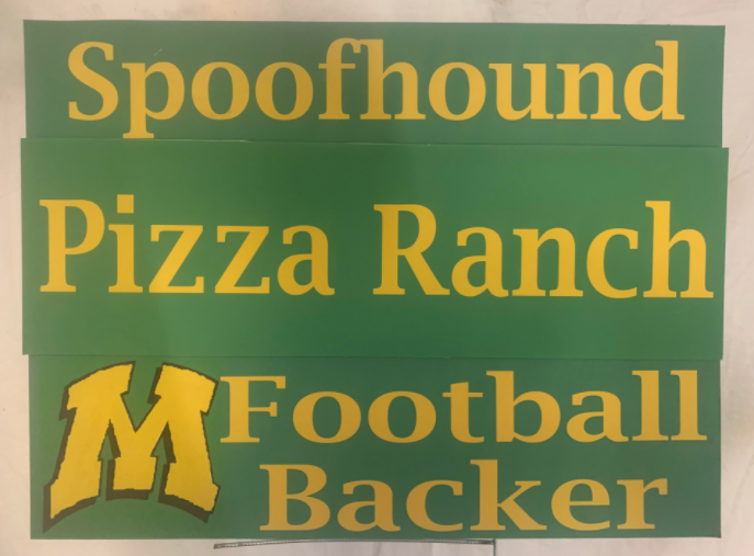 SpoofhoundFoot1's tweet photo. Spoofhound Fans!  Plan your first weekend w/o football meals on Sat and Sun at our local @MaryvillePR One of many local businesses who have supported Spoofhound Football this season.  Also, Pizza Ranch is a Green Sponsor for our Backers Golf Tourny this summer.  Thank You! https://t.co/HsXrCtVvu2