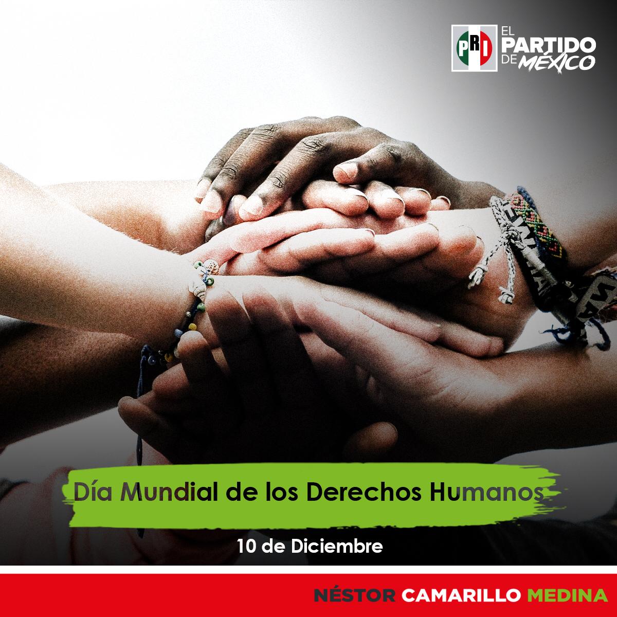 NestorCamarillo's tweet photo. En medio de la crisis sanitaria nos enfrentamos al reto de proteger los derechos económicos, sociales y culturales de las personas en la reconstrucción de un mundo más justo para todos. 
#DiaDeLosDerechosHumanos https://t.co/GAwHl9bnxe