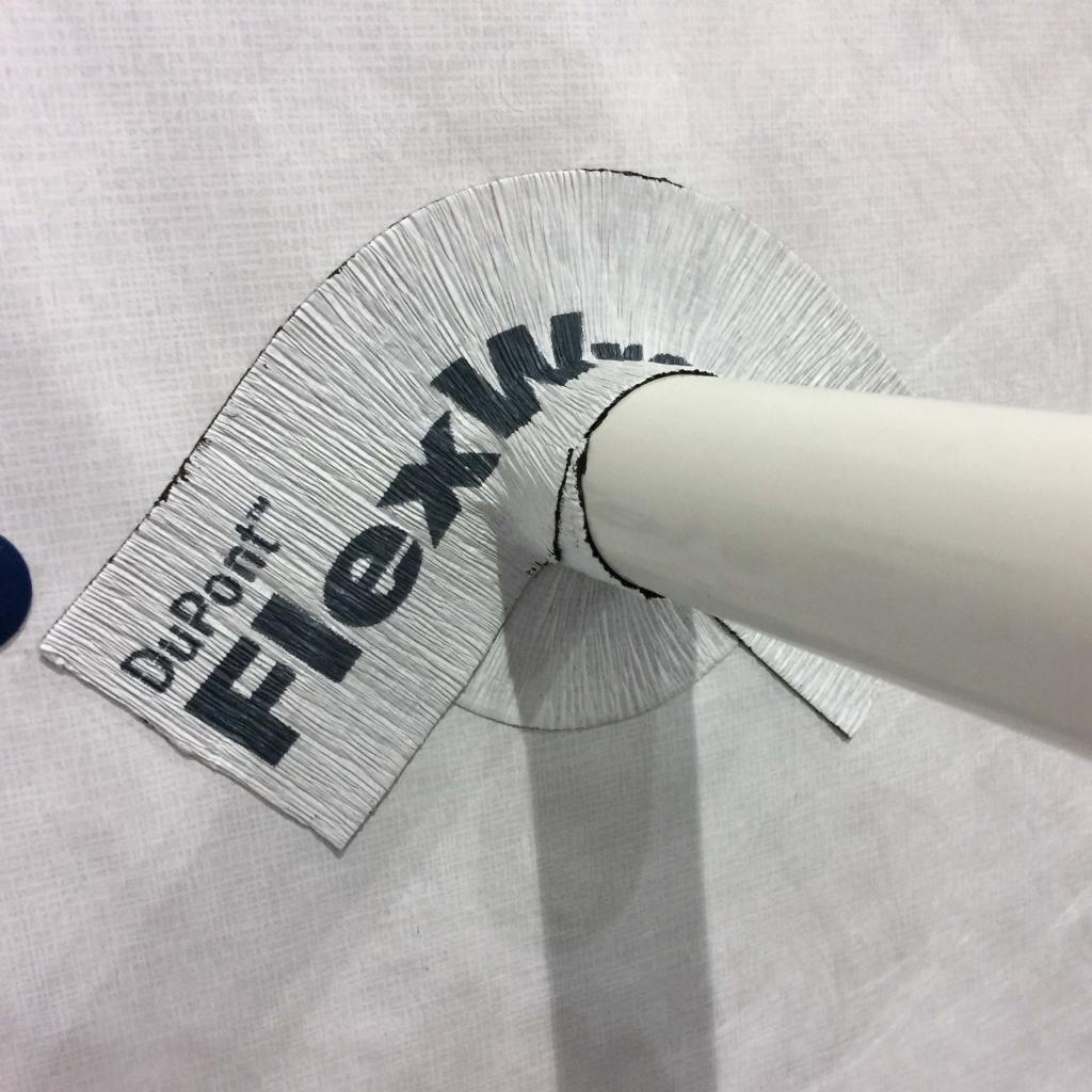 DuPont™ FlexWrap™ EZ is made with a 100% butyl adhesive that performs dependably, preventing leaks in even the most vulnerable areas. See how it works: bit.ly/3gjbIl9