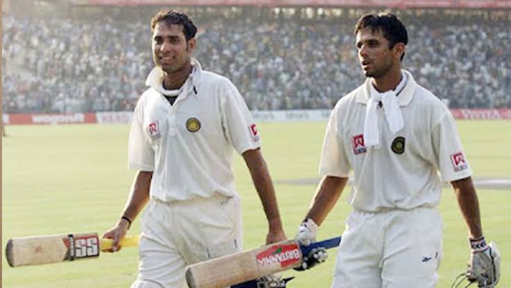 @VVSLaxman281 & Dravid made their career best partnership to defeat mighty Aussies after follow on in Kolkata Test 2001 where  @harbhajan_singh became 1st Indian to pick testt hatrick.And leggie  @sachin_rt joined the party by picking important wickts of Hayden,Gilly & Shane Warne