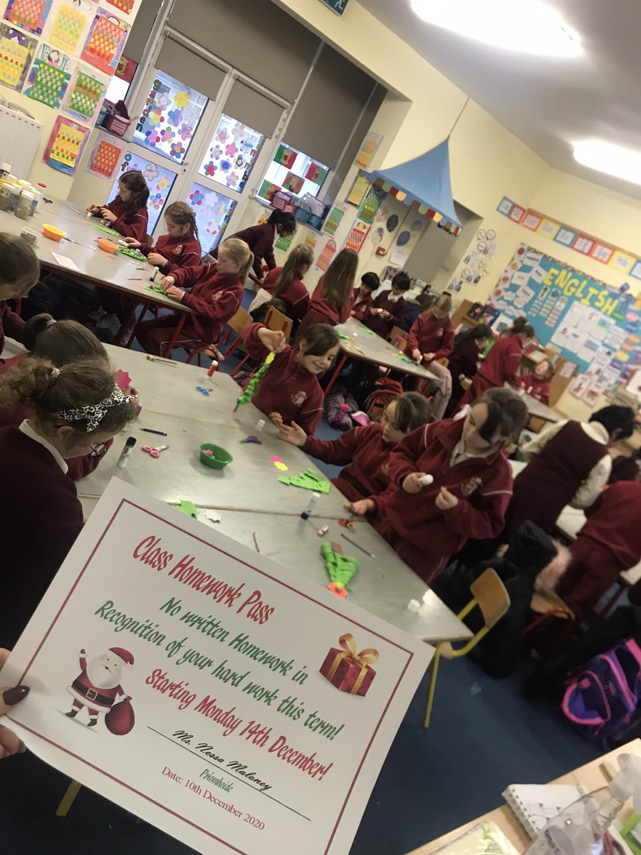 stangelasns's tweet photo. We’re extremely excited about our homework pass for ALL OF NEXT WEEK! We’ll be busy spending our evenings preparing for Christmas 😊 #homeworkpass #ChristmasCountdown https://t.co/Gr0fJCfIFw