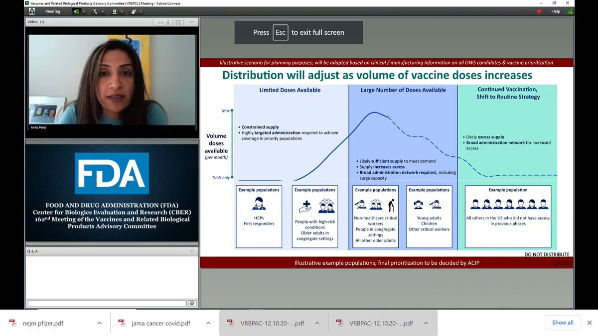 Dr. Anita Patel of  @cdcgov says all vaccines will be ordered through the CDC's vaccine ordering system.  #vrbpac
