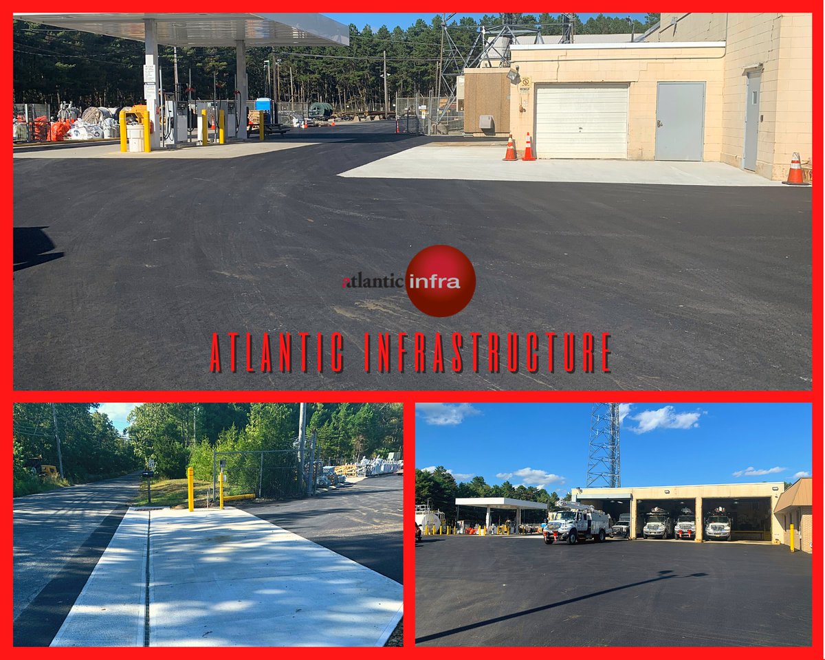 AtlanticInfra's tweet photo. Wondering what we've been up to?💭
Here's one project we've done recently! 👷‍♀️👷‍♂️
Proud diverse contractor working at a NJ utility district office!❤️
.
.
.
.
#Contractors #Asphalt #Concrete #Paving #Construction #Infrastructure #NJ #NewJersey #Utilities #GardenState https://t.co/JXH2HAzPPS