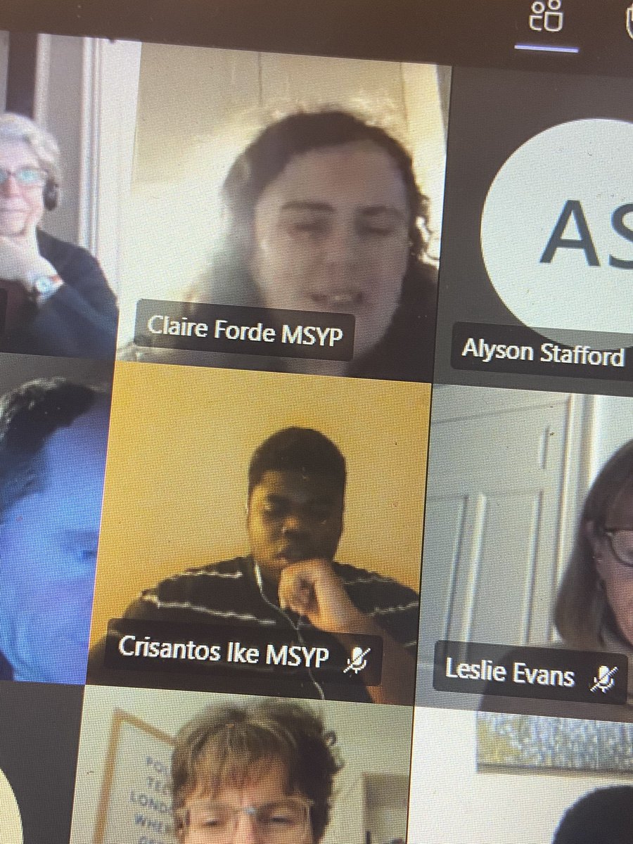 JoshKen01's tweet photo. Pleasure and delight as always to hear from @ClaireFordeMSYP. Talking about challenges faced my disabled young people during this pandemic. Such a passionate speech @OfficialSYP #ExecTakeover https://t.co/zAOvfyWspj