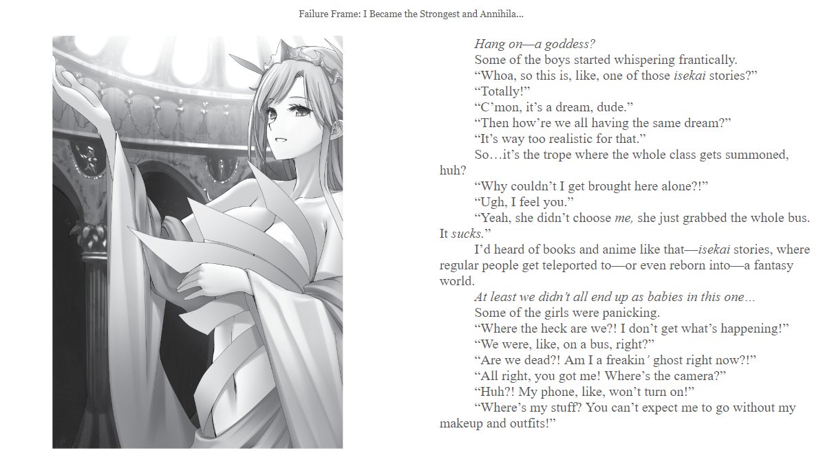 I Became The Strongest With The Failure Frame Chapter 35 TheOASG on Twitter: "Kaoru Shinozaki & KWKM's Failure Frame: I Became