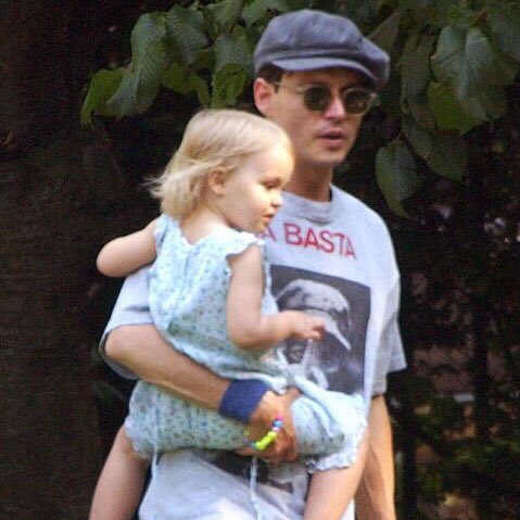johnny depp with his kids, a thread;
