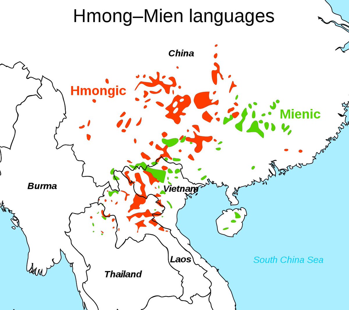 中国の少数民族というと、チベット族、ウイグル族が有名であるが、南方の少数民族(チワン族、ミャオ族や台湾の少数民族など)はなぜか無視されがち
雲南省とか広西チワン族自治区、海南省、台湾などには多くの魅力ある少数民族がいるので是非調べてみてほしい 