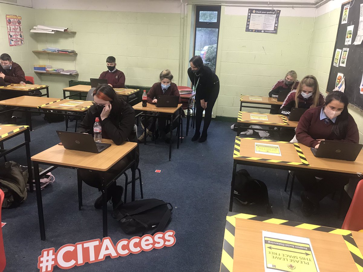 deirdre_dore's tweet photo. @CITAccess is delighted to collaborate @Studyclix Because of COVID restrictions we introduced new supports for our Access Linked Schools. Over 1300 senior cycle students in Cork now benefitting for this online support. #success #access #study https://t.co/VRkngr2Wjm