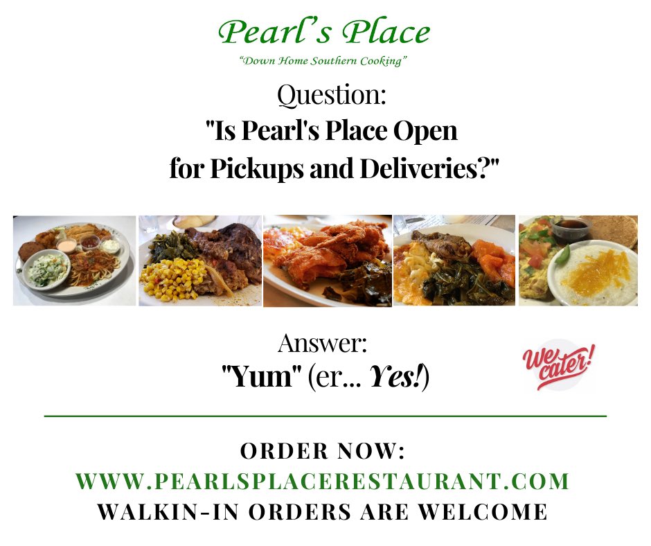 Pearl's Place Restaurant (@pearlsplaceIL) on Twitter photo 2020-12-10 15:51:50