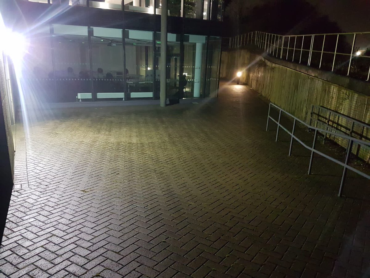 Another job completed at short notice by our <a href="/EstatesRcht/">RCHT Estates & Facilities</a> Electrical ⚡️A Team 🤩. Lighting the way to our second covid vaccination clinic. <a href="/RCHTWeCare/">Royal Cornwall Hospitals NHS Trust</a>