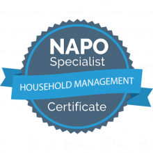 HLDecluttered's tweet photo. Just earned my NAPO Household Management Specialist Certificate. Will add it to my Residential Organizing certificate. Woohoo! https://t.co/C7bR128RTe