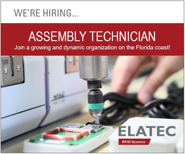 Build your future while you build products at ELATEC!

We're seeking Assembly Technicians at our headquarters for the Americas in Palm City, Florida. Check out the job description here and apply now! bit.ly/2LgLfdq