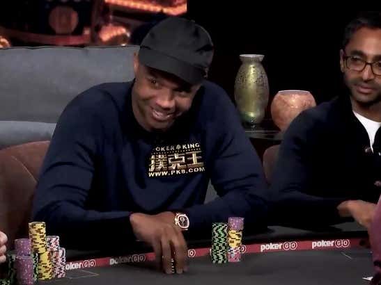 Poker player is left speechless after losing the unluckiest hand Poker player is left speechless after losing the unluckiest hand