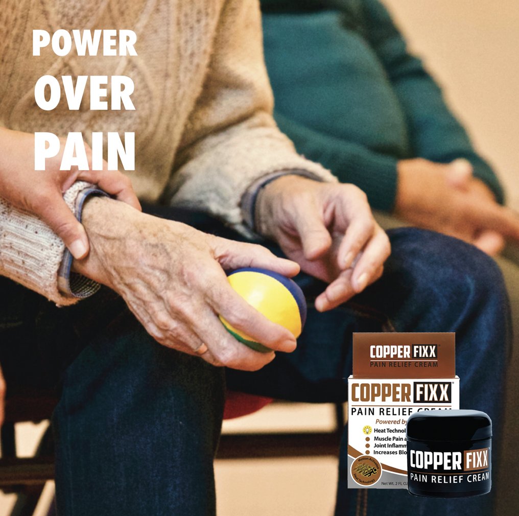 CopperFixx's tweet photo. Choose POWER OVER PAIN. Pick up your CopperFixx® product today and see what the power of copper can do for you and your pain! https://t.co/RWtkntoYES