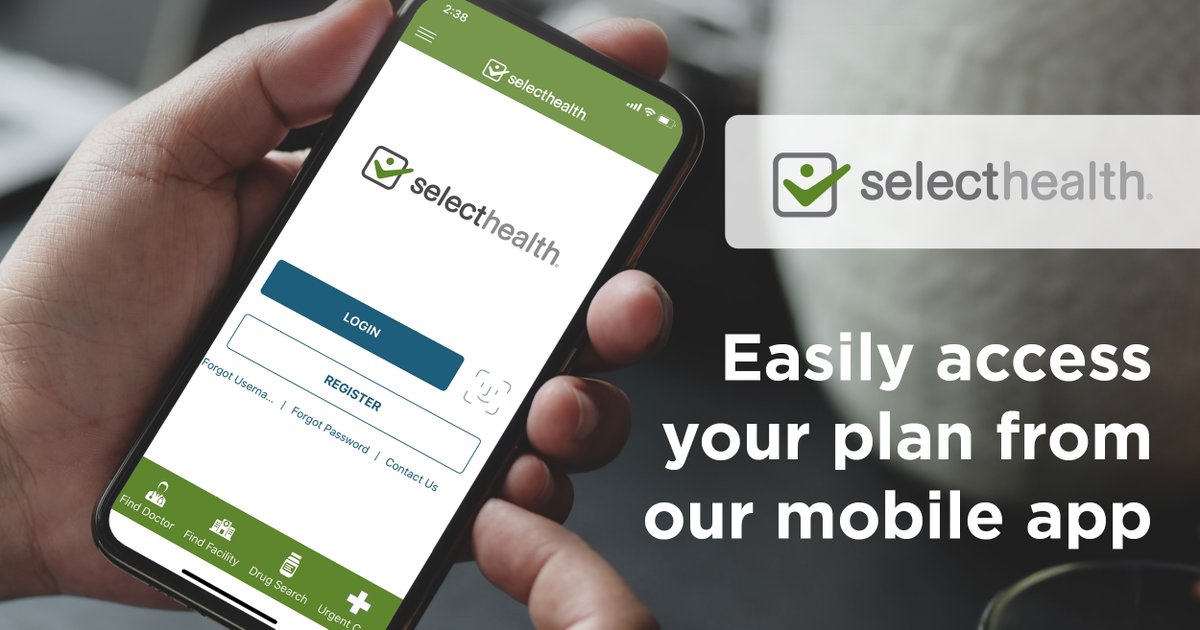 SelectHealth's tweet image. Our mobile app can provide you with the information you need about your health plan. selecthlth.org/3m10nZb #membertools
