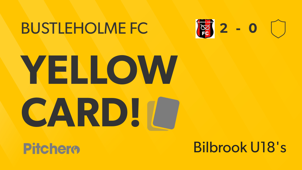 56': Yellow card for Bustleholme FC
#BILBUS #Pitchero
bilbrookjunior.co.uk/teams/232139/m…