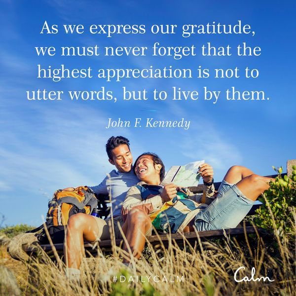 jamesguanzon's tweet image. As we express our gratitude, we must never forget that the highest appreciation is not to utter words, but to live by them. 

#LiveTheExample #Meditation #Gratitude #DailyCalm @Calm