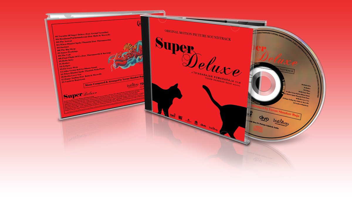 IsaiShop's tweet photo. #SuperDeluxe
Audio CD https://t.co/OiIU4rXTiX
Lossless https://t.co/NMClqJXGFs
@thisisysr @U1Records @divomovies @protoolsguru1 #Babu #Maxwell #Thirumoorthi #Kaviraj @govind_vasantha #Ahamad @itisthatis @gopiprasannaa @tylerdurdenand1 @shahir_muneer @Krishna1080p @yuvanfansworld https://t.co/TvDFzJODWF