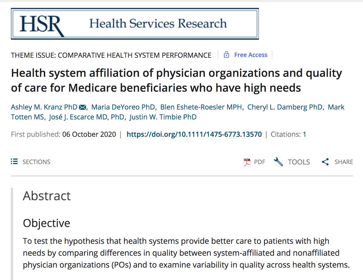 Tradeoffs (@tradeoffspod) on Twitter photo With Xavier Becerra up to lead HHS, there's a renewed interest among many about consolidation in health care.
In tomorrow's newsletter, <a href="/Farzad_MD/">Farzad Mostashari</a> breaks down some of the latest research on the impact of consolidation on quality of care.
Subscribe now: bit.ly/tradeoffsnewsl… With Xavier Becerra up to lead HHS, there's a renewed interest among many about consolidation in health care.
In tomorrow's newsletter, <a href="/Farzad_MD/">Farzad Mostashari</a> breaks down some of the latest research on the impact of consolidation on quality of care.
Subscribe now: bit.ly/tradeoffsnewsl…