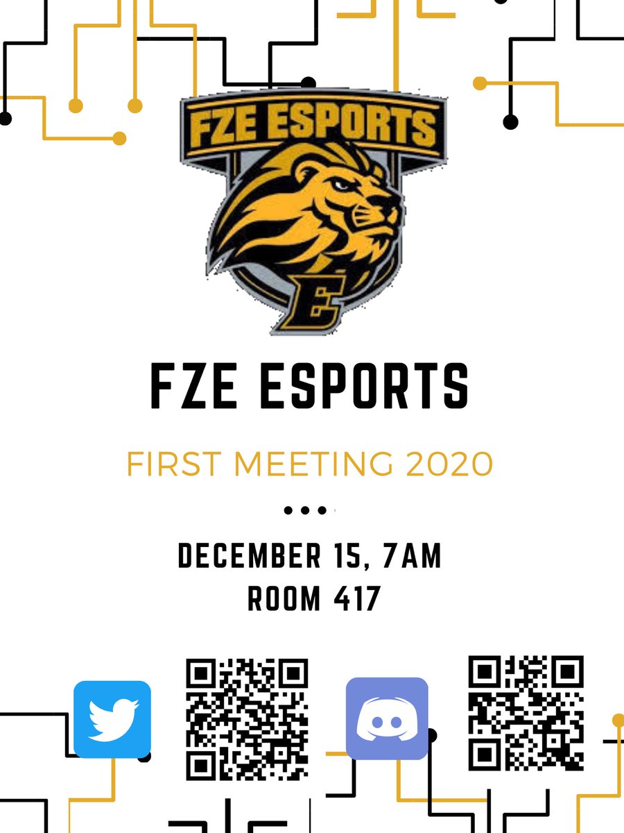 🚨FIRST 2020 MEETING 🚨 Our first meeting will be in Room 417 on December 15 at 7 AM. Hope to see you there!