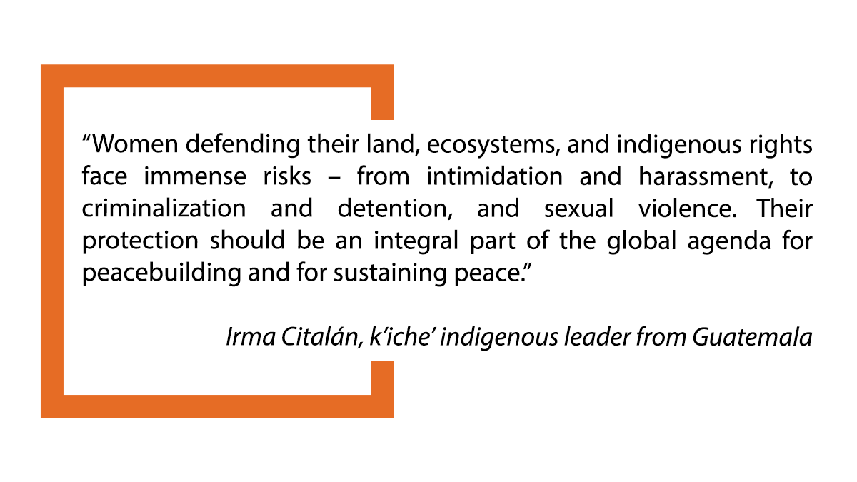 PaiviKannisto's tweet photo. The protection of human rights & environmental defenders is crucial as the impacts of climate change intensify #GenderClimateSecurity #16Days #HumanRightsDay @UN_Women @DCAF_Geneva @UNEP
More on the force of womenโs mobilization from peacebuilders here: https://t.co/IukCc9fUIN https://t.co/2m6EN52uT8