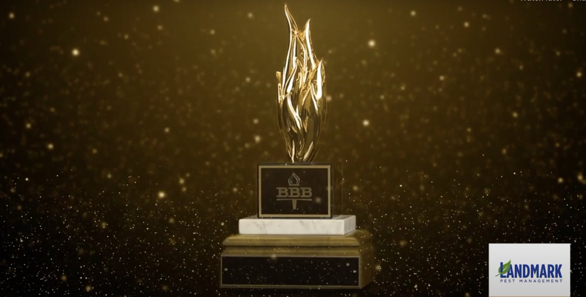 LandmarkPest's tweet photo. We Won a BBB Torch Award! The Torch Awards for Marketplace Ethics is the most prestigious award the BBB can present to a business. Thank you @ChicagoBBB for selecting @LandmarkPest and @ABCWildlife. We are honored that our firm’s values align with your important mission. https://t.co/gMV44LQWTi