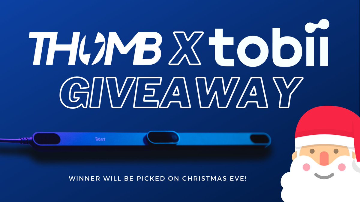 TheTHOMB's tweet photo. 🎁🎄 I am giving away a Tobii Eye Tracker 5 for Christmas thanks to @tobiigaming !

🏎️ You can use the Eye Tracker in games like F1 2020 to look around in-game by moving your head or eyes!

Enter the giveaway here! - https://t.co/GCAfk5va2z https://t.co/netbPVJbka