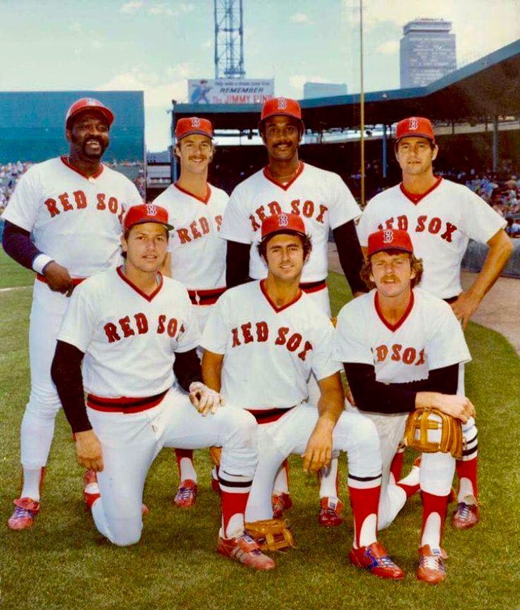 Fred Lynn on X: Red Sox All Stars. #ThrowbackThursday ⁦@RedSox⁩  ⁦@70sBaseball⁩ ⁦@MLB⁩ Know the year? ⁦@OTBaseballPhoto⁩   / X