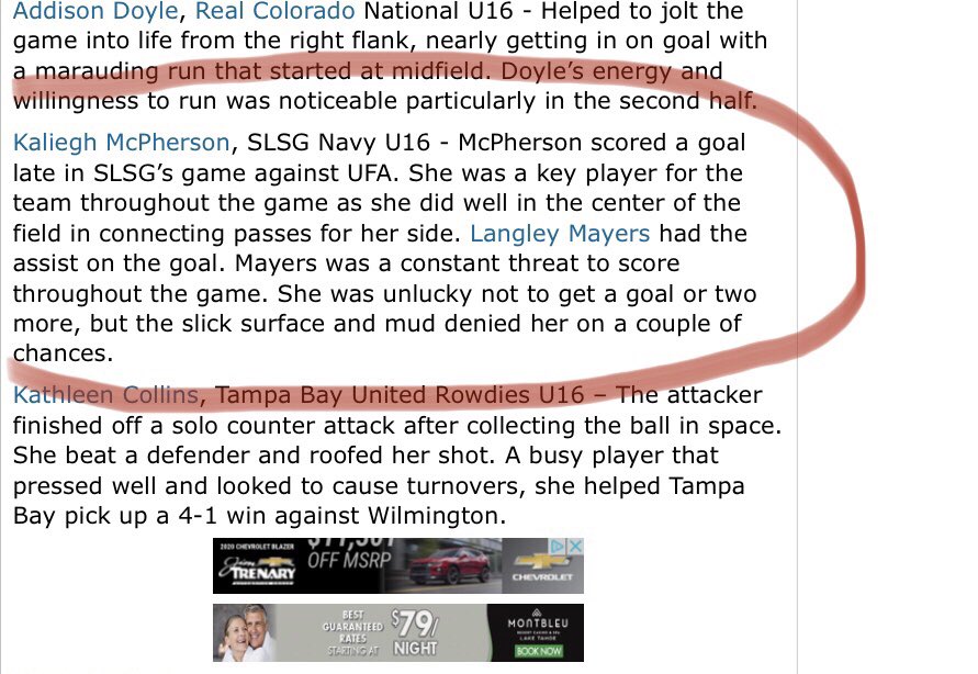 jamalmayers's tweet photo. What a great weekend watching the @SLSGECNLGirls 2005 girls go 2-1 against other top programs at the @theecnl South Carolina College Showcase! @langleymayers nice to see all of their hard work pay off! 
@topdrawersoccer 
#neversatisfied https://t.co/QnJ7FPgu63