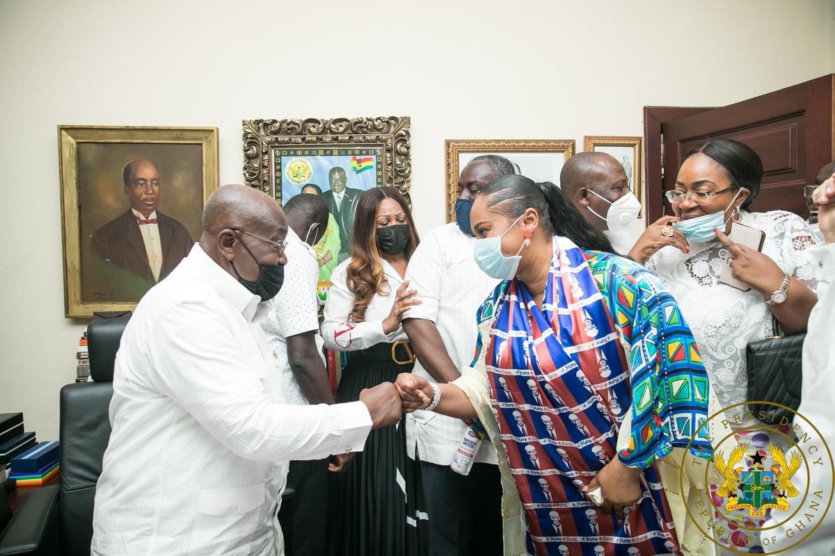 Congratulations His Excellently President <a href="/NAkufoAddo/">Nana Akufo-Addo</a> 🇬🇭