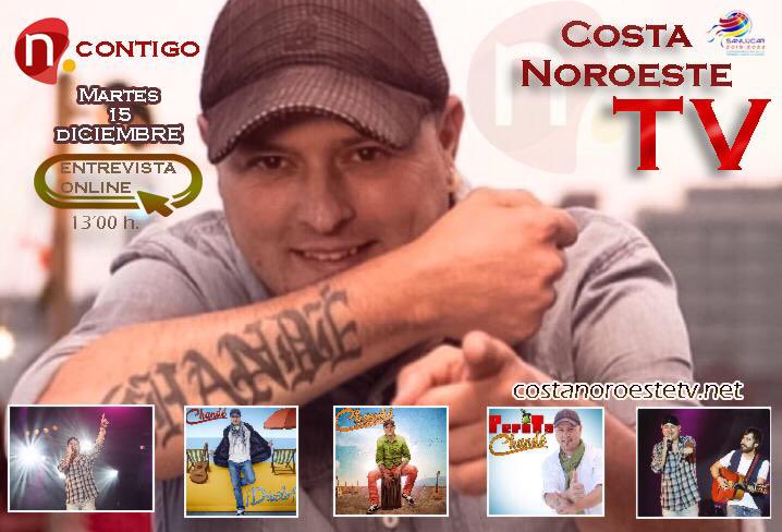 ¡Martes 15 entrevista Costa Noroeste TV a <a href="/Chandeautor/">chande</a> !
 #RegálameUnBeso