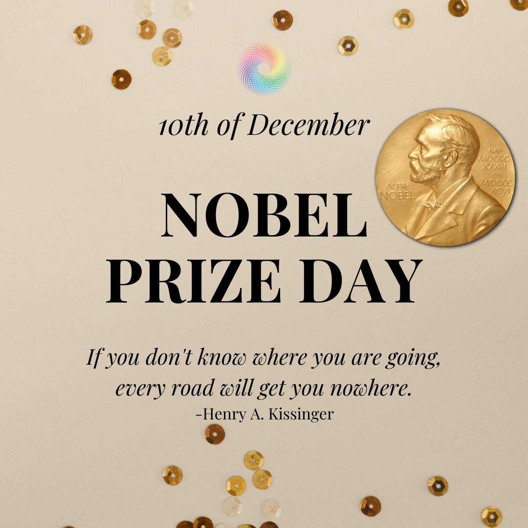 On 10 December is the Nobel Day. The award ceremonies take place in Stockholm and Oslo. Since 1901 prizes in physics, chemistry, physiology or medicine, literature and peace have been awarded.

#nobelday #nobelprizeday #groupmedianet
