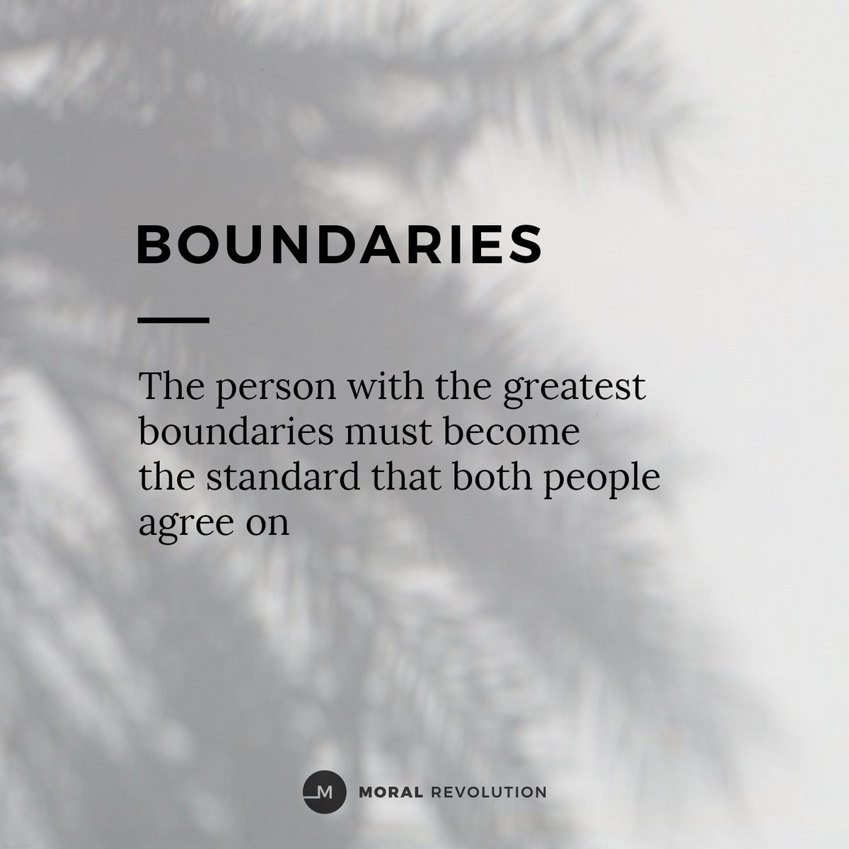 MoralRevolution's tweet photo. Respect means honoring the boundaries that your boyfriend or girlfriend has, even if they are “more strict” than yours. Relationships are all about making the other person feel safe and building trust. You can’t do that if you violate their boundaries. 

#moralrevolution https://t.co/m2rRhjyAch