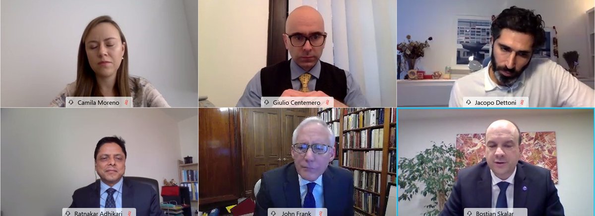 Pam_Int's tweet photo. Lors de la conférence mondiale sur la #promotiondel'investissement organisée par #CNUCED, @GiulioCentemero a présenté le “Start-Up Market Project " de #Pam_Int (1/2) https://t.co/WTyFfEXYxv