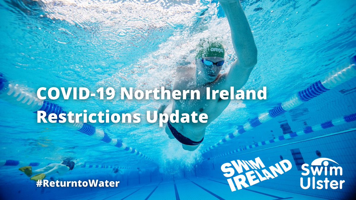 swimireland's tweet photo. ℹ️  Tomorrow pools in Northern Ireland plan to re-open for individual training only.

We and @SwimUlster are disappointed that clubs are STILL unable to resume activities. We will be seeking an easing of this restriction.

More info ➡️ https://t.co/bAYozlOkjg

#ReturntoWater https://t.co/Xrw0JrA8gv