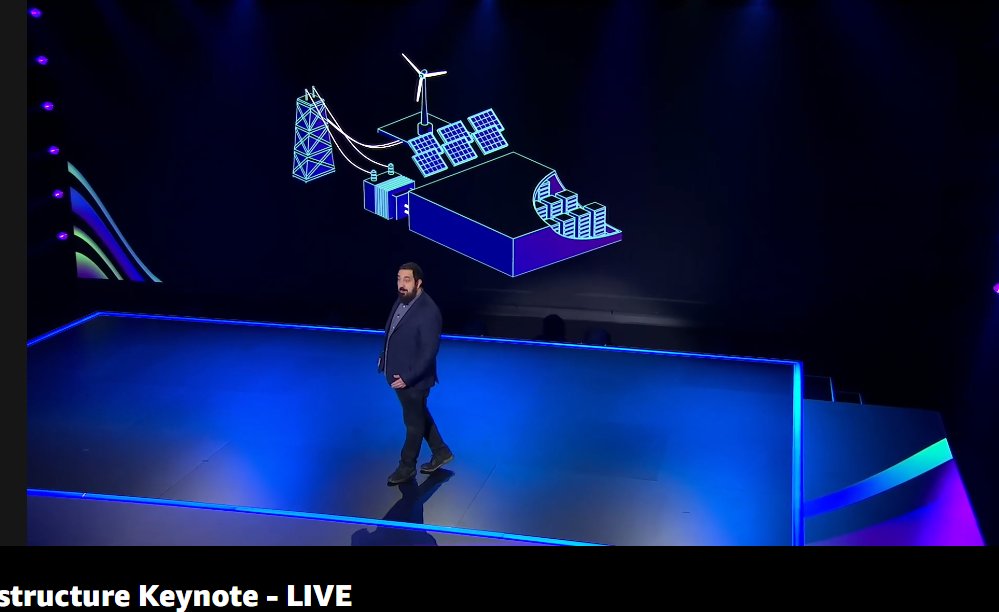 cloudbart's tweet photo. Hoping for some increased visibility into #cloud power consumption from @awscloud 

#GreenDataCenter #renewableenergy #imatreinvent https://t.co/uJgMDfnJZW