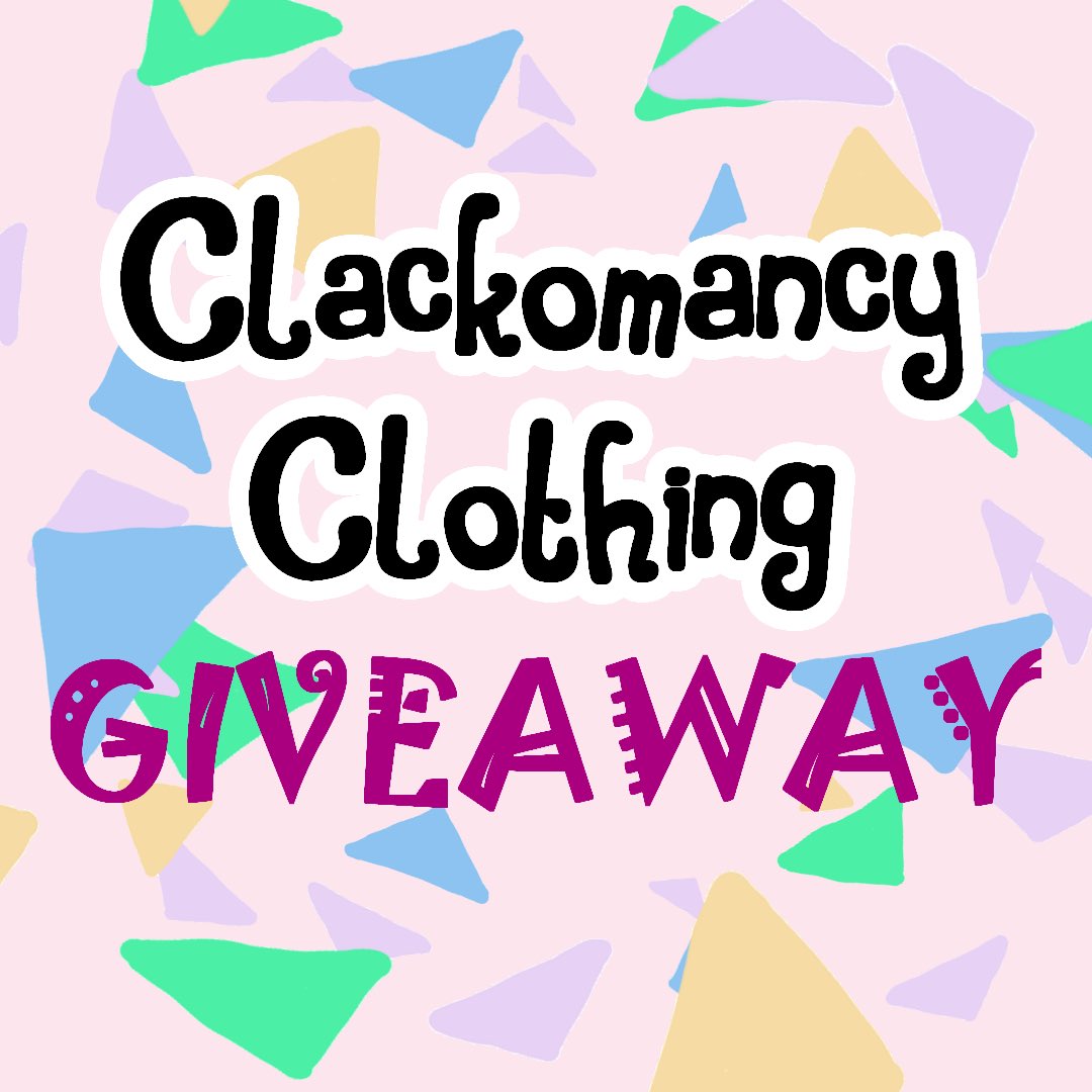 Diceawaii's tweet photo. Clackomancy Clothing GIVEAWAY!

Want to win one of these fancy t-shirt designs?
✅ Follow @Diceawaii and @KaNightKrafts 
❤️ Like
🔁 Retweet 

*Tagging friends not required but appreciated 💜

Giveaway ends Dec. 15th at 4pm (CST)
✨ Winner chooses design option ✨ https://t.co/XRFofLbId2