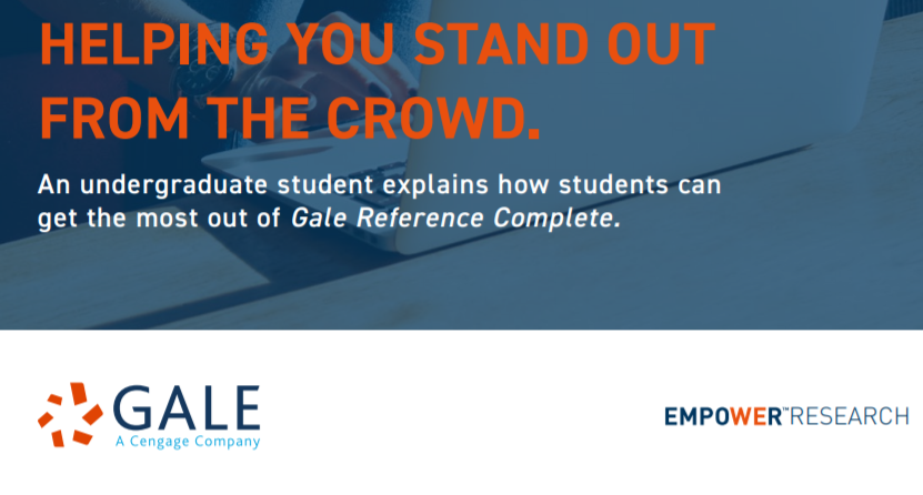 GaleAcademic's tweet photo. 🗨️"Using Gale Reference Complete gives #students an
opportunity to...show their #lecturers
something which they themselves have never
come across" – Second Year student, Durham University.
#Affordable #ResearchDatabase
Gale Reference Complete brochure>>https://t.co/hNGb2QjAuh https://t.co/SCP6B7gnCS
