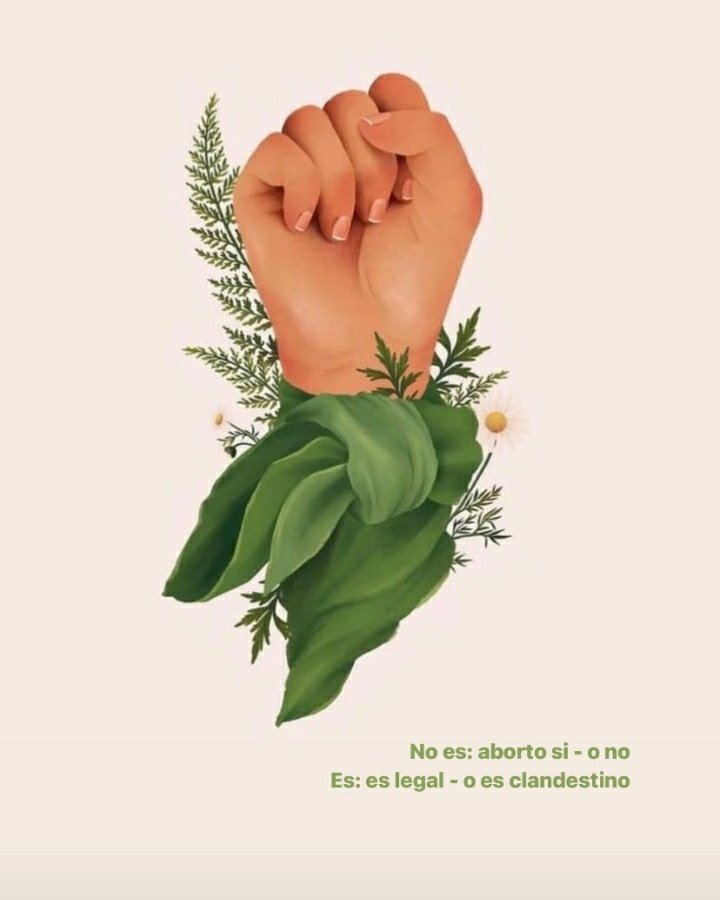 No es: aborto si o no
Es: legal o clandestino
#AbortoLegalYa #SeraLey