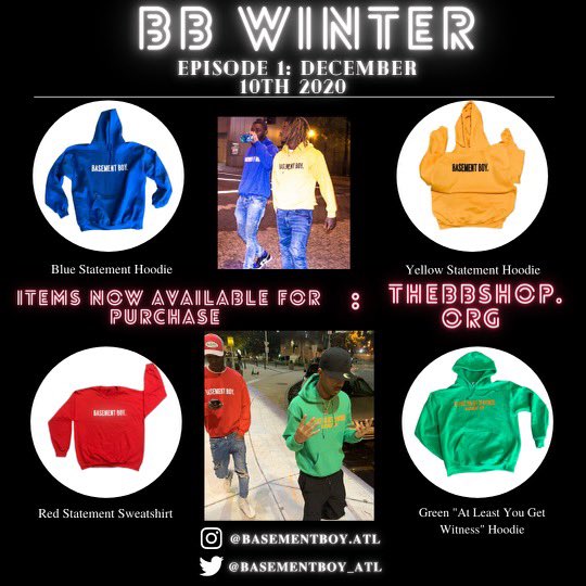 Episode 1 Gear OUT NOW #BBWINTER🌬‼️
 •LINK IN BIO•
•#repost #atlanta #blackowned #clothing #streetwear #Hugesale #blackfriday #atl #atlantabased #clothingatlanta