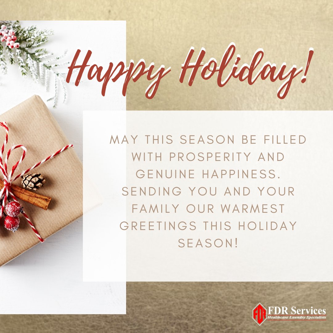 Happy #Holidays from #FDR Family!🎀
fdrcorp.com