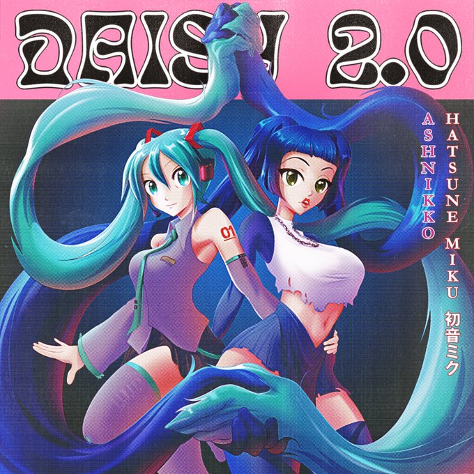 ME & HATSUNE MIKU!! DAISY REMIX OUT AT MIDNIGHT! THE COLLAB YOU’VE ALL BEEN SALIVATING FOR!! THE ORIGINAL