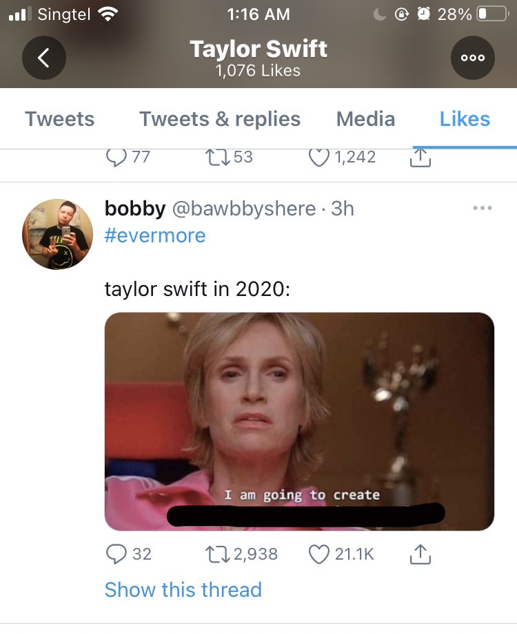 Blunt Roller Taylor Liking A Sue Sylvester Meme About Evermore Be Quiet Im Connecting This To Dianna Blunt Roller Taylor Liking A Sue Sylvester Meme About Evermore Be Quiet Im Connecting This To Dianna