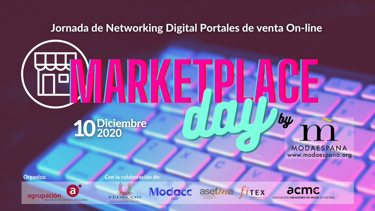 modaccat's tweet photo. Felices! El #MarketplaceDay ha sido un éxito, con 16 presentaciones de plataformas de varios países (B2C Y una B2B) y un centenar de profesionales inscritos que han podido conocer de primera mano cómo funciona cada marketplace y plantear dudas a sus responsables. @modaespana_ https://t.co/5rOLwdv01R